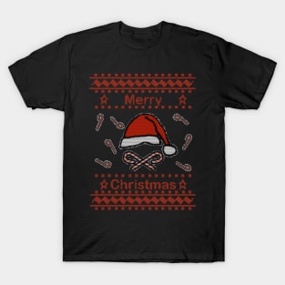 Merry Christmas Candy Cane Ugly Sweater T-Shirt